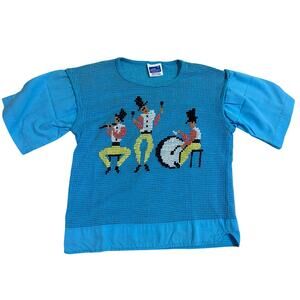 Challenger Mesh T-Shirt Medium Band Design Vintage 80's 90's Single Stitch